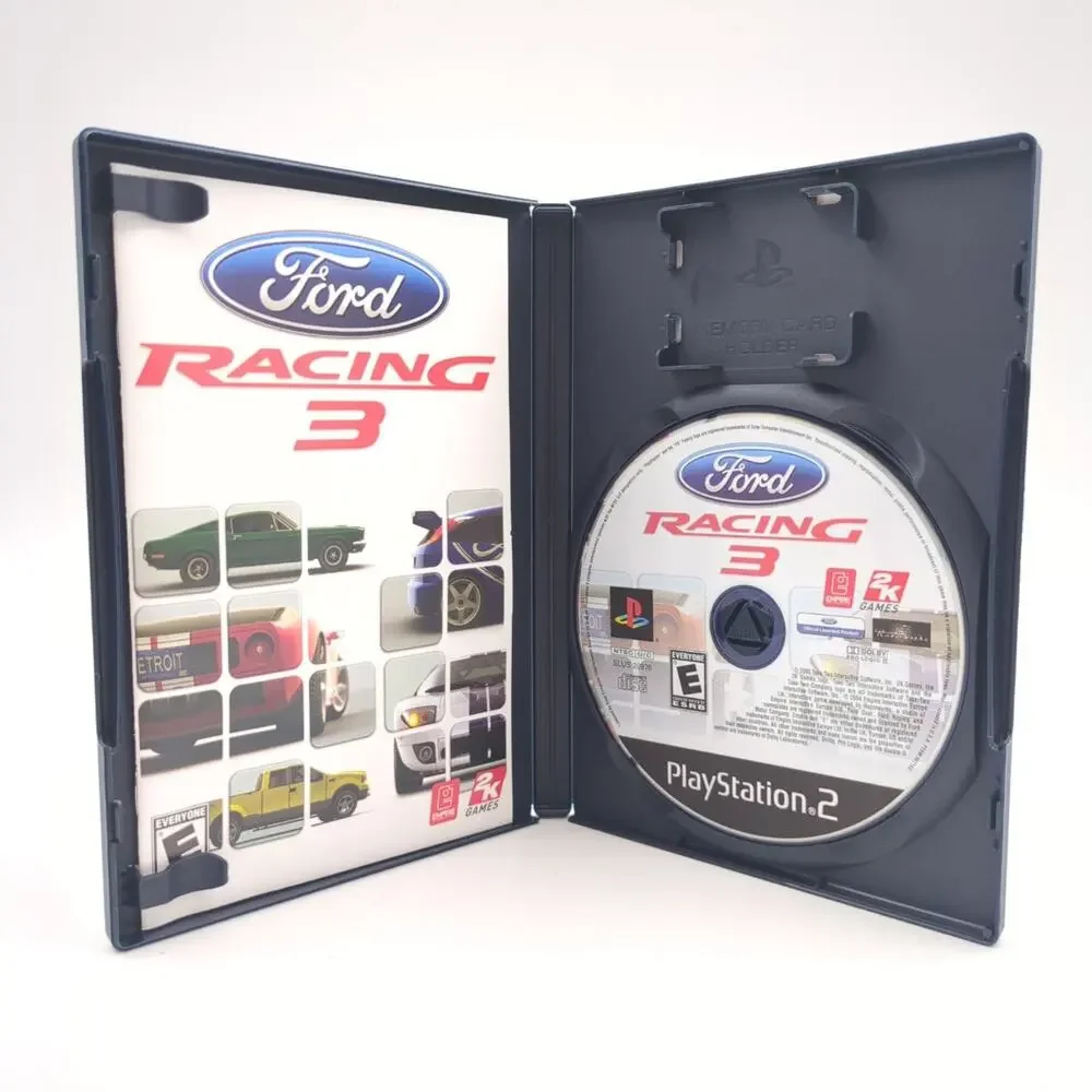 Ford Racing 3 PlayStation 2 PS2 Video Game Race Driving Cars Tested